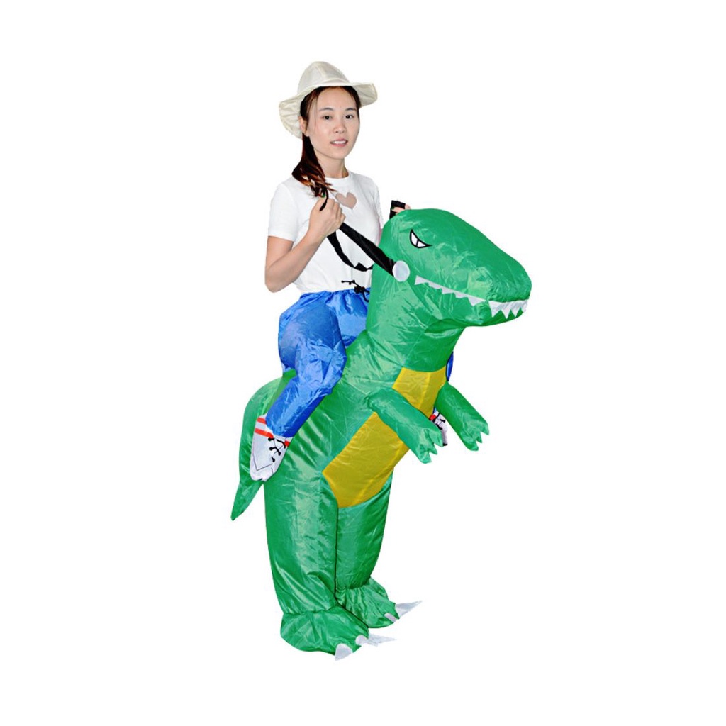 Bộ đồ hóa trang khủng long T-Rex bơm hơi cho người lớn / trẻ em