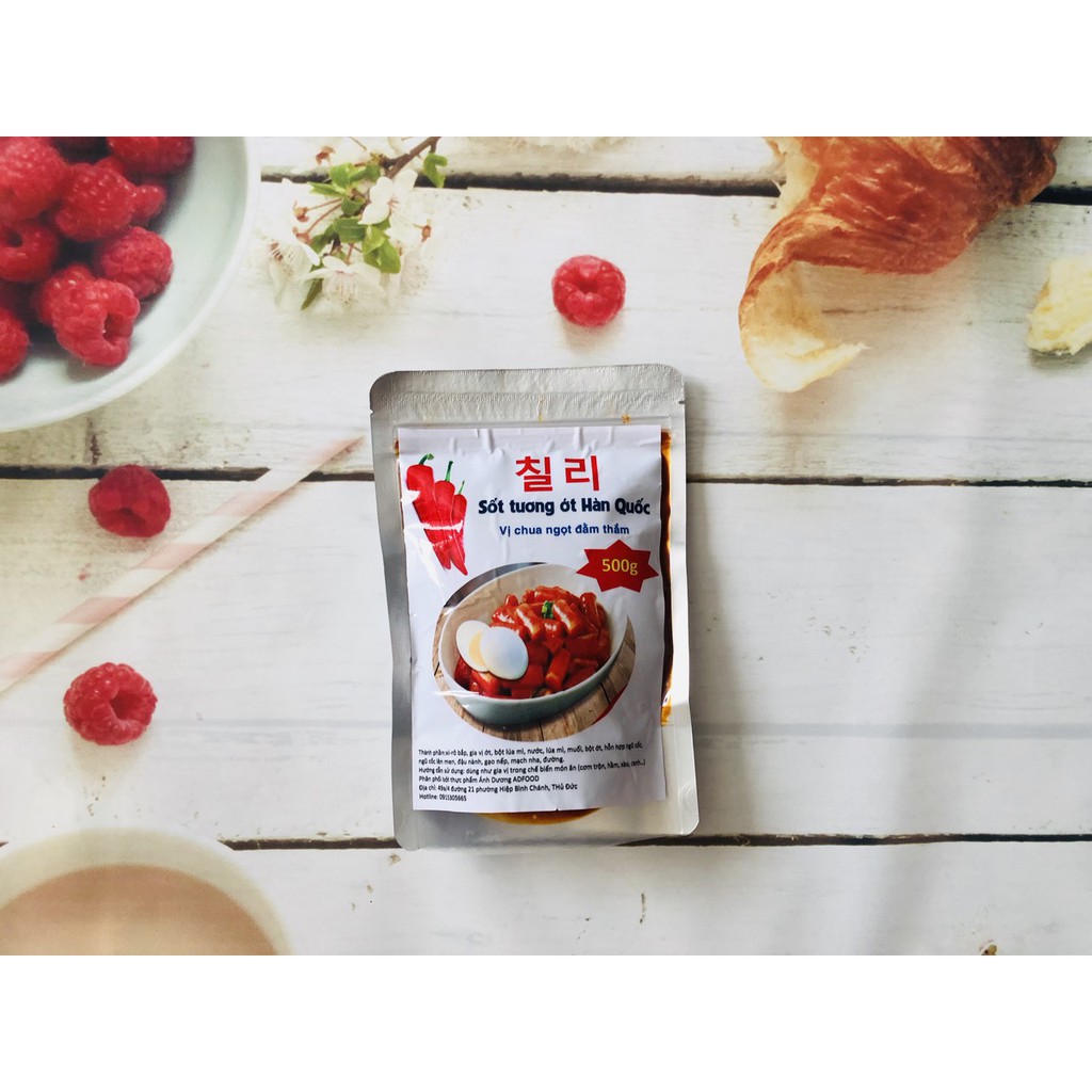 500g sốt tương ớt Hàn Quốc chia từ thùng 14kg