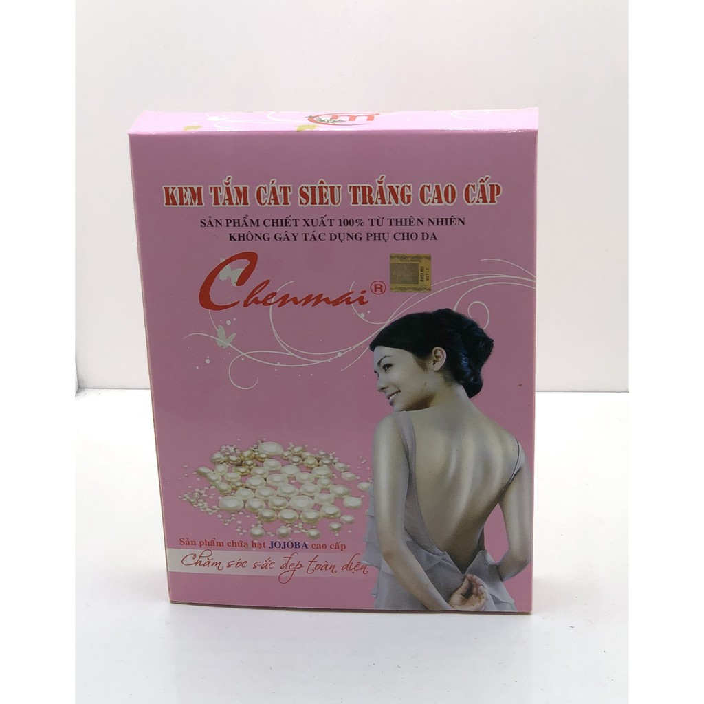 Tắm Trắng Chenmai Ngọc Trai Cao Cấp Hộp Hồng 250g