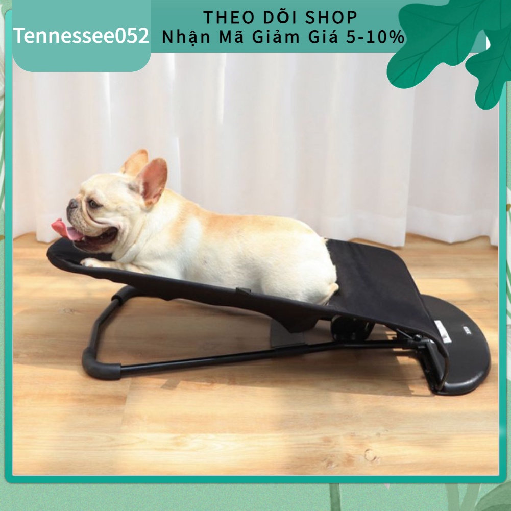 [Hàng Sẵn] Ghế rung cho chó mèo có thể điều chỉnh gấp gọn di động【Tennessee052】