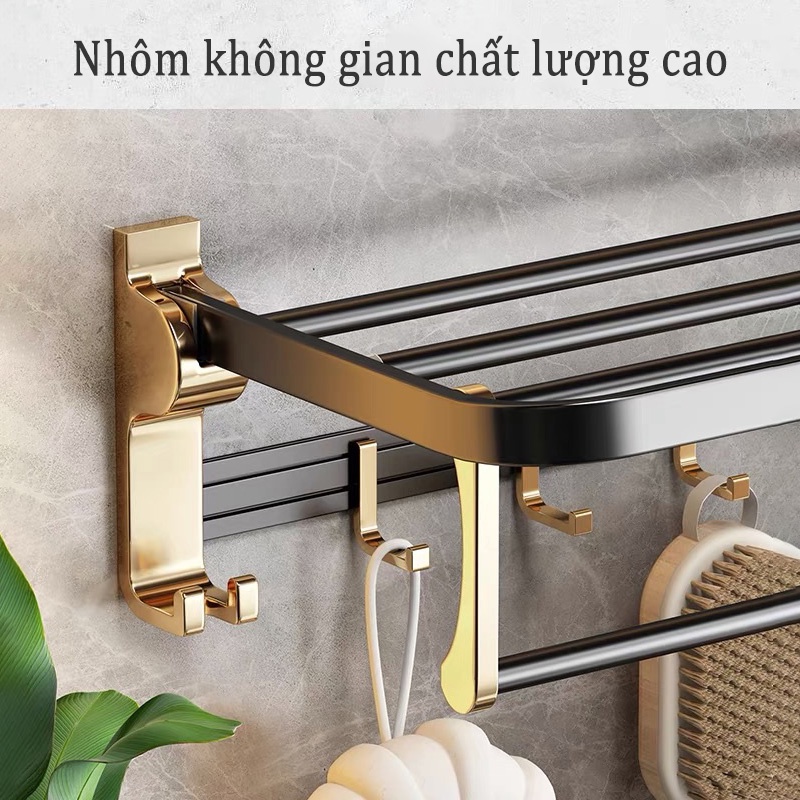 Giá đỡ MEIDOO treo khăn gắn tường tiện lợi cho phòng tắm