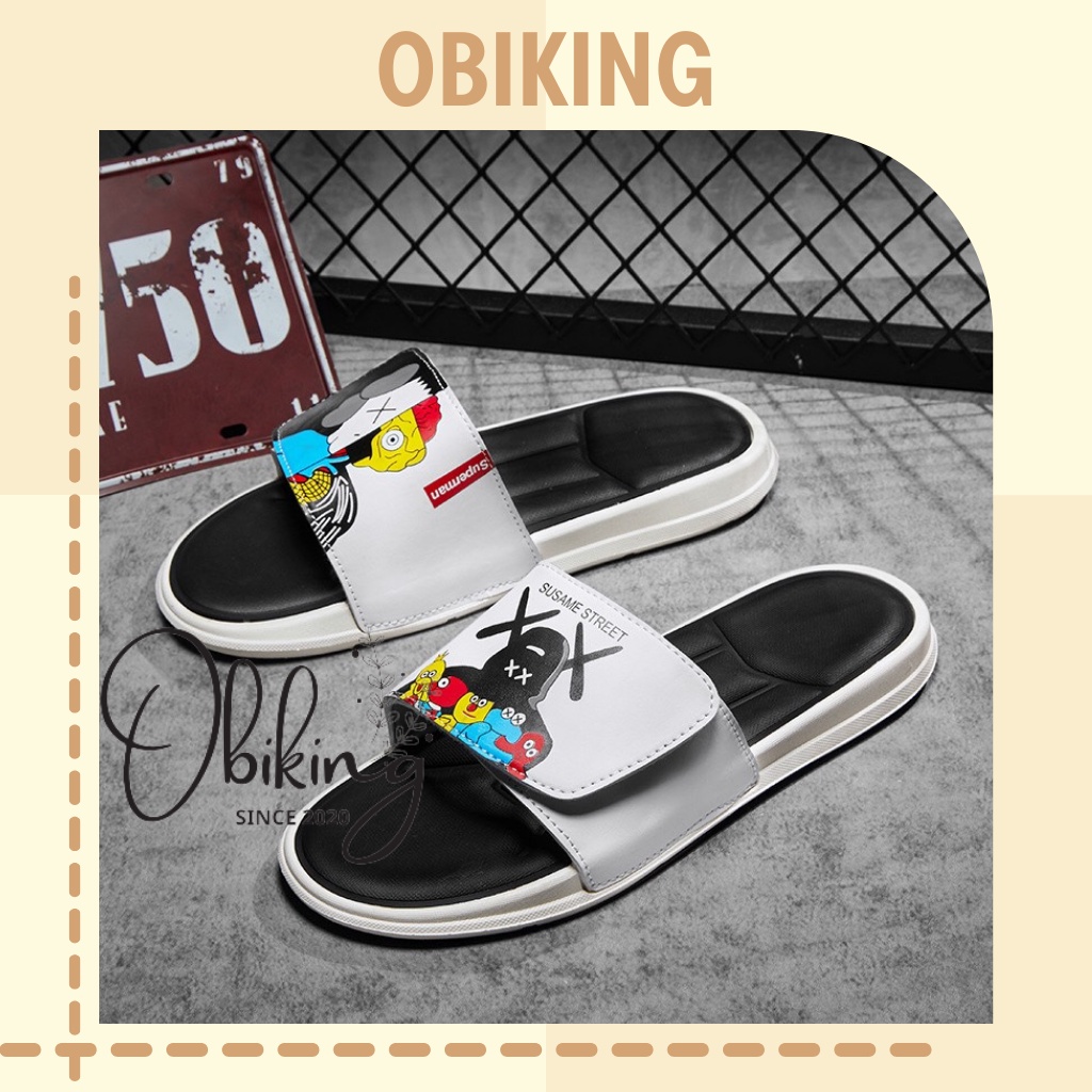 Dép nam nữ quai ngang SUSAME quai dán thời trang cực đẹp full size từ 35-44