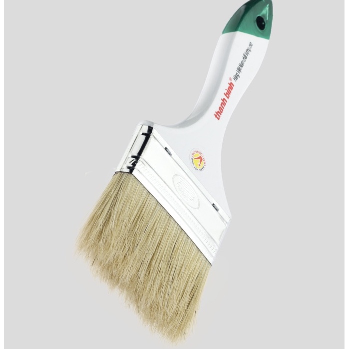 Cọ Màu Thanh Bình - Cọ Sơn Lông Heo  Cán Gỗ - Sử Dụng Cho Sơn Nước/ Dầu
