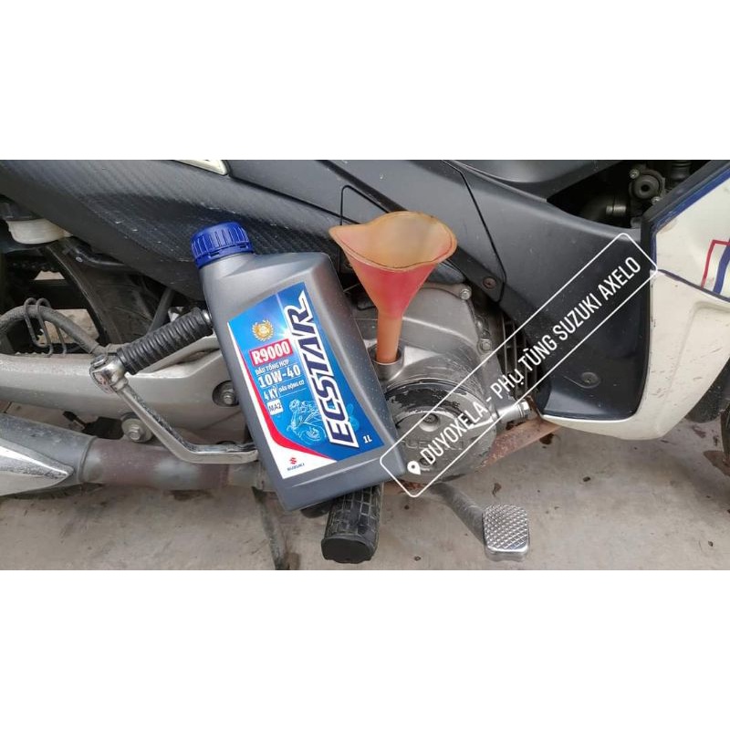 Combo nhớt + lọc nhớt chính hãng Suzuki Axelo Xbike