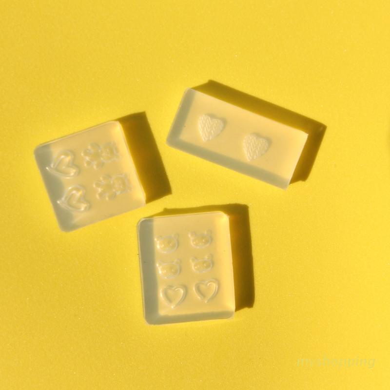 Khuôn silicon làm phụ kiện trang trí móng tay kiểu dáng đáng yêu tùy chọn
