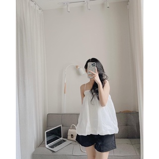 Set áo 2 dây kèm quần short xinh Samhyewear