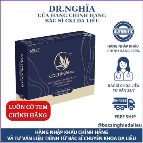 Colthion Plus Skin Beauty Viên Uống Trắng Da thế hệ mới 30 viên (Da trắng mịn chỉ sau 1 hộp)