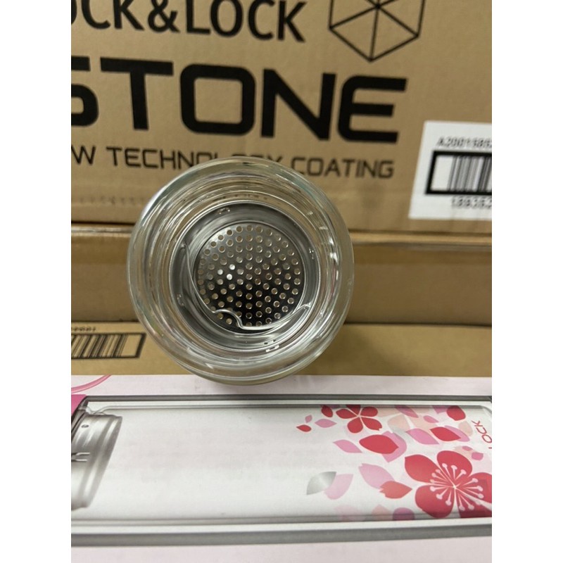 BÌNH ĐỰNG NƯỚC THUỶ TINH 2 LỚP 350ML - LLG654