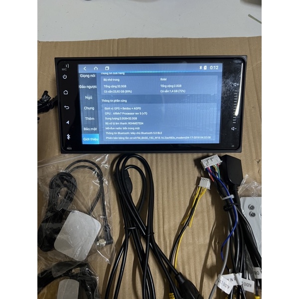 Màn hình android ô tô 7 inch có ra lệnh giọng nói -dsp -4g- vietmap-navitel -bảo hành 1 năm