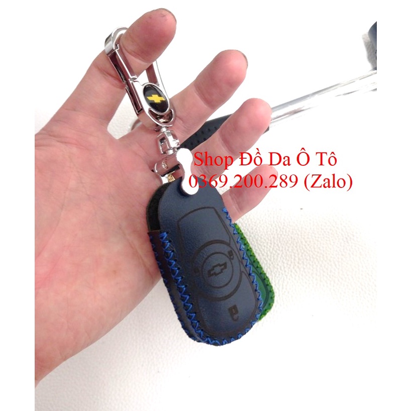 [UY TÍN] Bao da chìa chế, chìa độ smartkey Start Stop cho Fadil, Chevrolet cruze bằng dao bò, kèm tặng móc khóa khắc tên