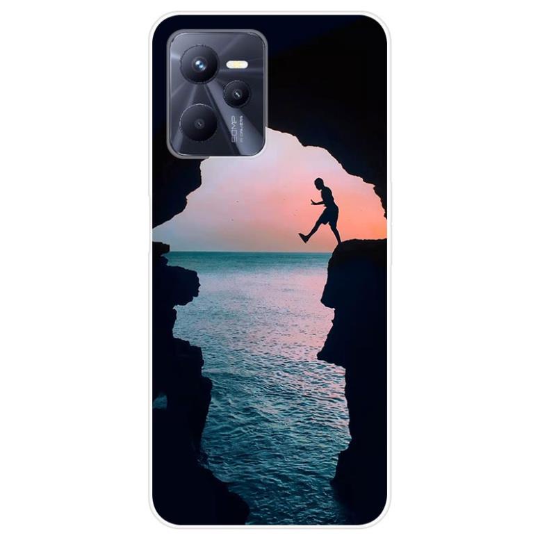 Ốp Điện Thoại TPU Realme C35 / Narzo 50A Prime Dẻo Họa Tiết Hoạt Hình Dễ Thương