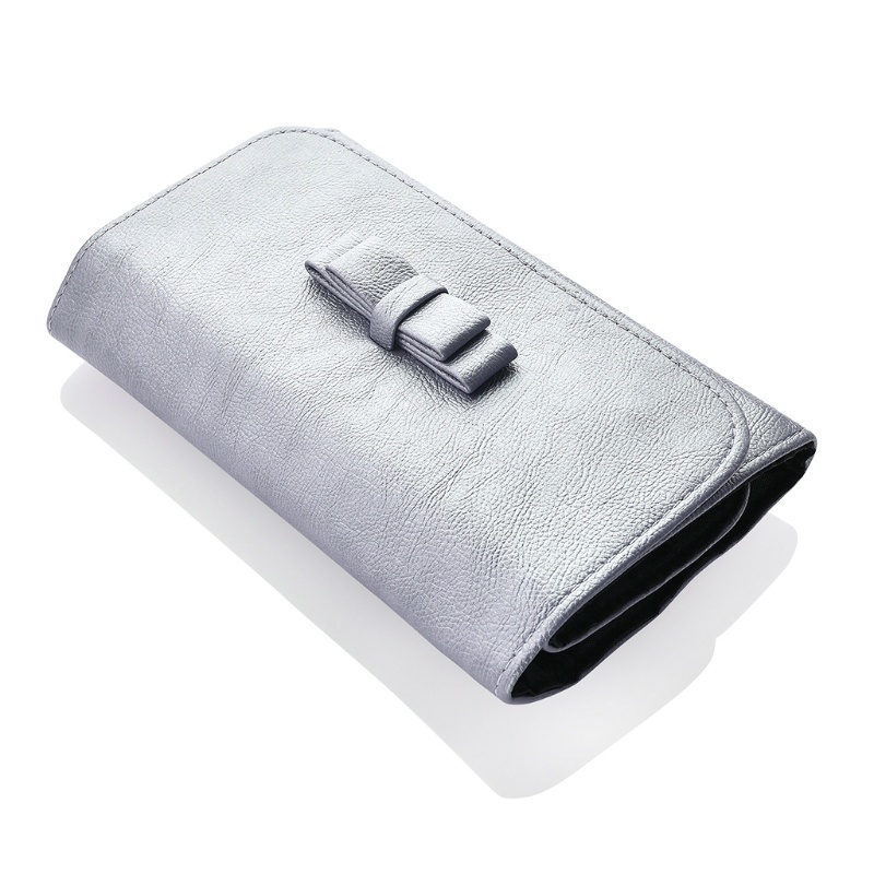 [Hàng mới về] Túi da PU đựng cọ trang điểm sử dụng chuyên nghiệp