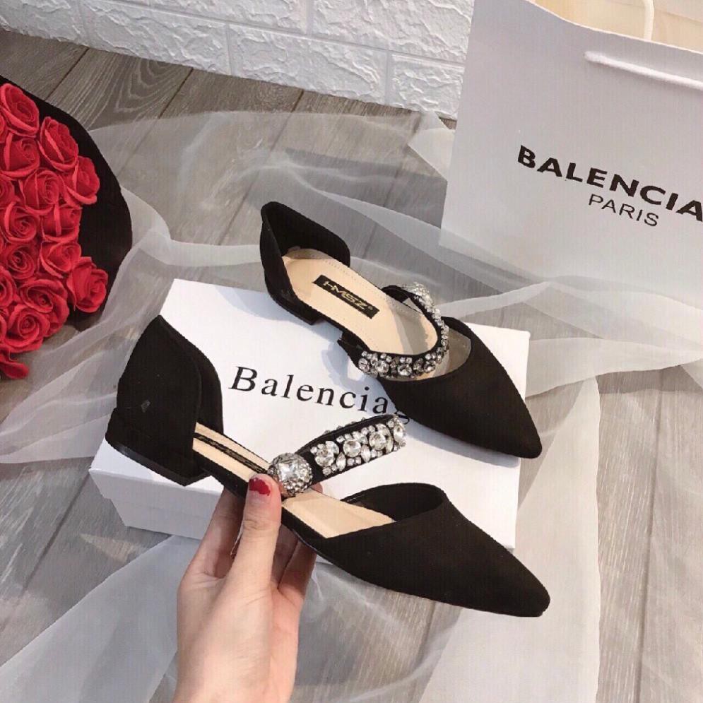 GIÀY BÚP BÊ QUAI KẾT ĐÁ CHẤT ĐẸP SIÊU ÊM CHÂN | H023