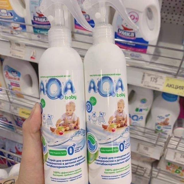 Xịt kháng khuẩn Aqua