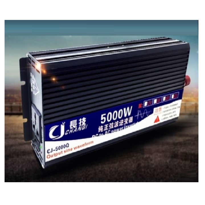 Bộ kích điện sin chuẩn - bộ chuyển đổi 12v lên 220v 5000w