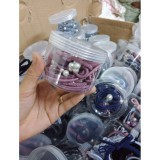 Hộp 12 Chun Buộc Tóc Phong Cách Hàn Sang Trọng Cho Chị Em