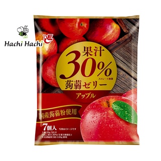 Thạch rau câu konnyaku Ace Bakery vị táo 140g(20g x 7 cái)  - Hachi Hachi Japan Shop