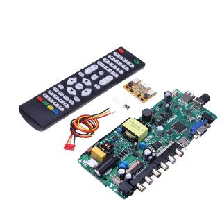Bo mạch chủ điều khiển nguồn TV LCD tích hợp TP.VST59.PA671 thay cho TP.VST59.P67 với điều khiển từ xa