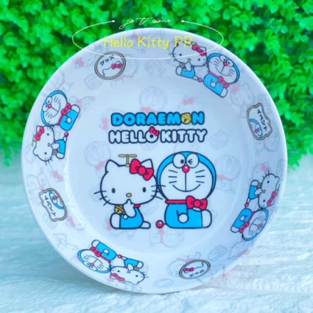 Dĩa vuông Hello Kitty - Doremon Doraemon