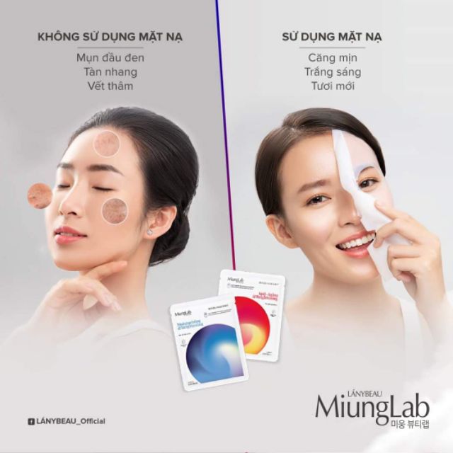 Mặt Nạ Dưỡng Da Miung Lab  Chuyên Gia Số 1 Chăm Sóc Da