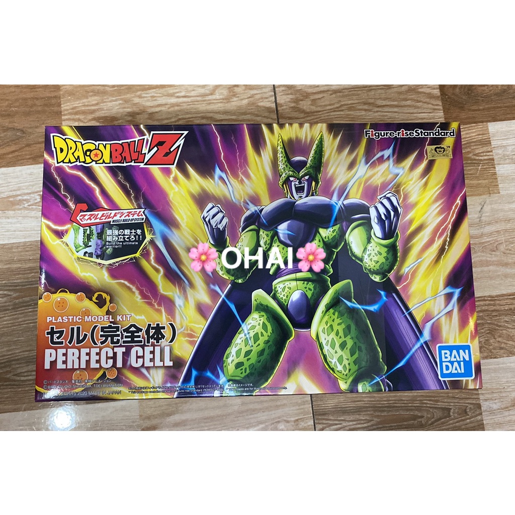 Mô Hình Figure-rise Standard Plastic Model Kit Perfect Cell Chính Hãng Bandai Hộp Mới 100%