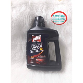 [ HÀNG CÓ SẴN ] nước rửa xe sumo wash & wax 1 lít
