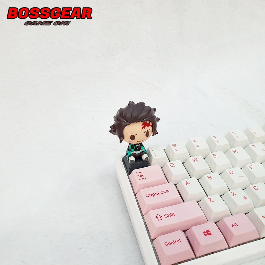 Keycap lẻ hình Nhân Vật Demon Slayer Chibi siêu dễ thương ( Kimetsu no Yaiba,Tanjirou,Zenitsu,Inosuke,Nezuko)