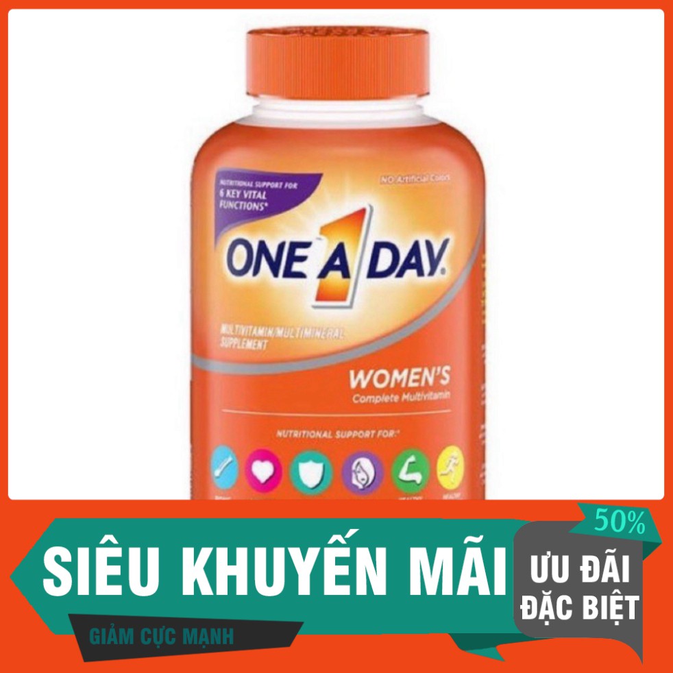 CỦ XẢ CỦ XẢ Viên Uống One A Day Men’s & Women’s Multivitamin Health Formula (300 Viên, Mẫu Mới) CỦ XẢ CỦ XẢ