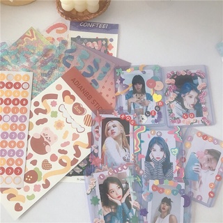 miếng dán sticker trang trí toploader, sổ, thiệp Loại 5