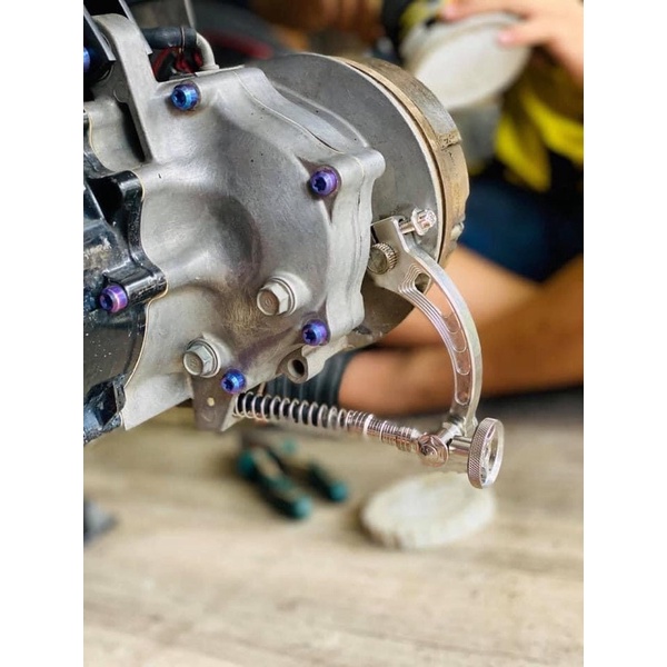 Càng thắng / pas má đùng salaya full inox 304 cho các dòng Wave/Dream/ Sirius / Vario / AB/ Ex10,...