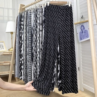 Quần Ống Suông Dập Ly Họa Tiết Có Thể Cắt Gấu Không Bị Rút Sợi[Hàng Sẵn]