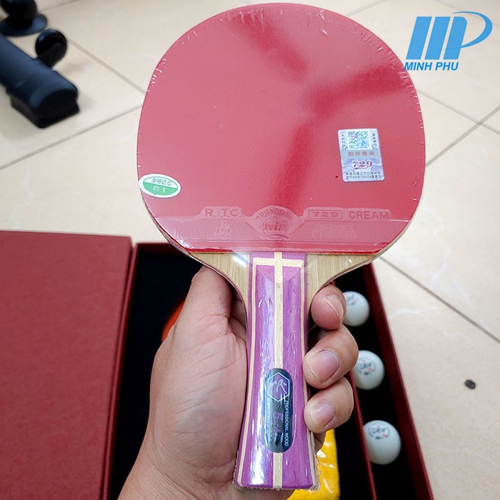 Vợt bóng bàn 729-5 Star mặt vợt cacbon siêu bền | Hàng chính hãng 729 uy tín