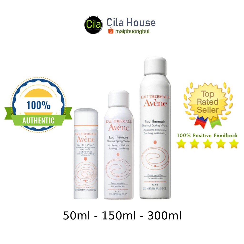 Xịt khoáng Avene Thermal Spring Water Spray Pháp - Cila House