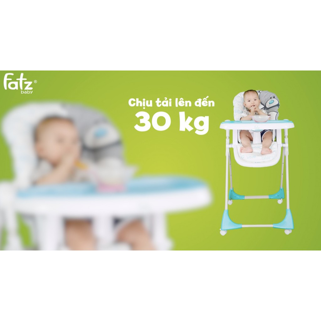 FATZ BABY- Ghế ăn dặm FB7202B (cho bé từ 6 tháng đến 3 tuối - tải trọng 30kg)