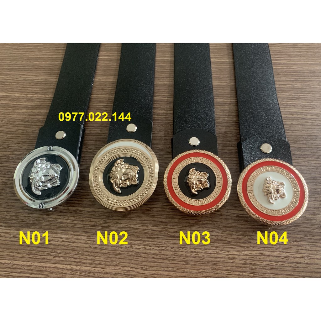 XẢ HÀNG Loại 1 - Dây nịt - Thắt lưng nam siêu rẻ siêu bền mặt tròn nổi