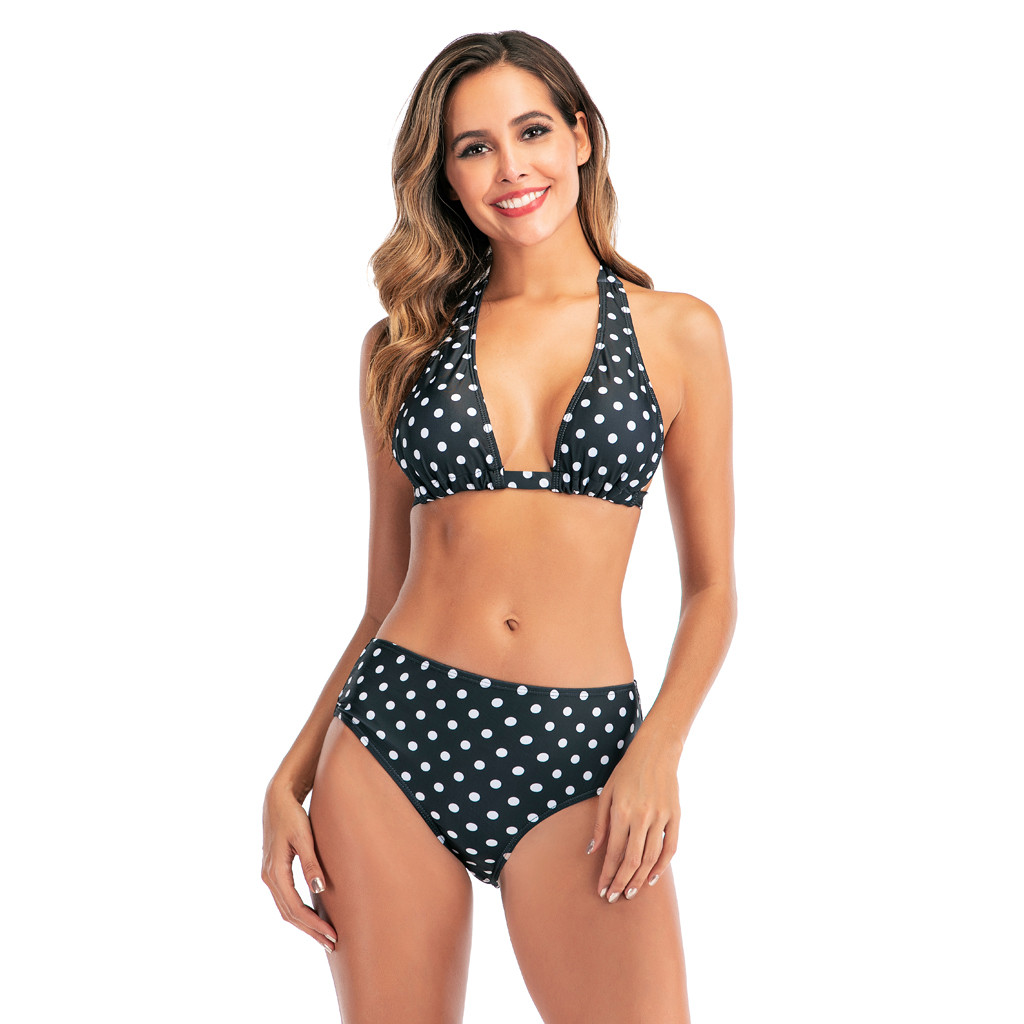Bikini Hoạ Tiết Chấm Bi Thiết Kế Nâng Ngực Cho Nữ | BigBuy360 - bigbuy360.vn