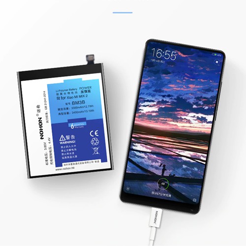 Pin xiaomi mi mix2 BM3B chính hãng nohon,pin nohon cực tốt