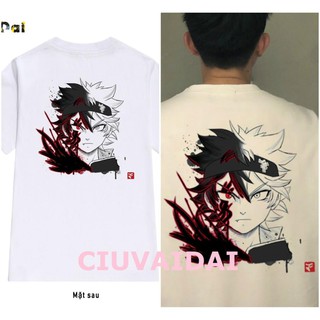 SALE- Áo thun tay lỡ UNISEX Nam Nữ - Asta Quỷ Dữ Black Clover - giá tốt nhất