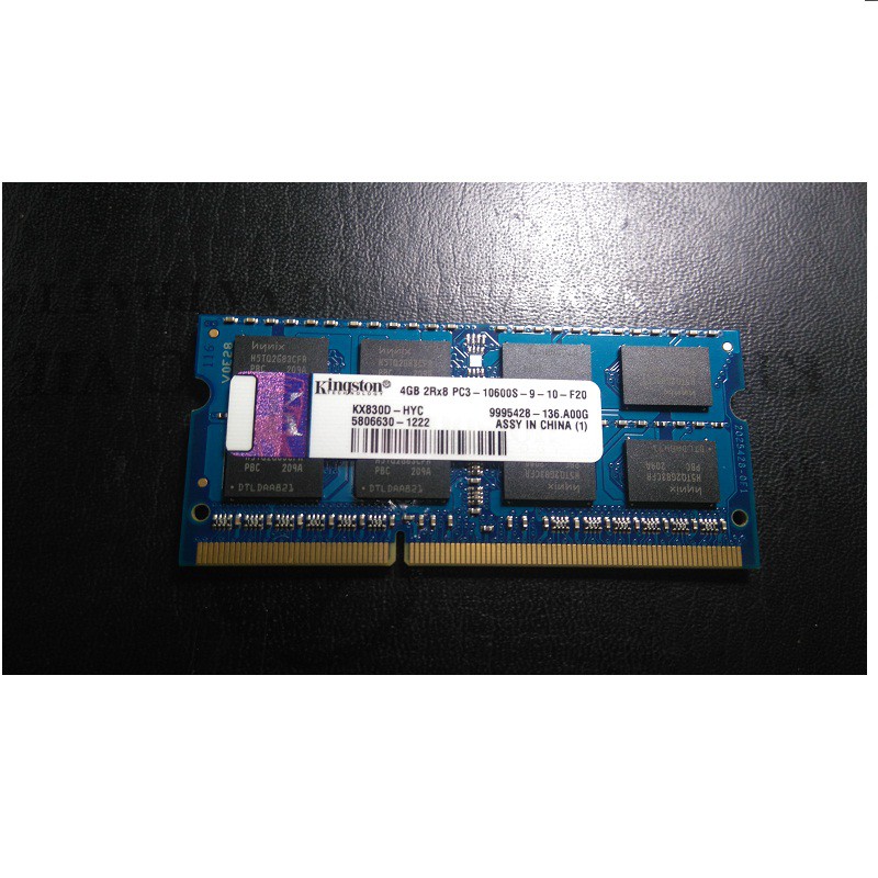 Ram Laptop DDR3 4Gb bus 1333 tháo máy chính hãng, bảo hành 3 năm