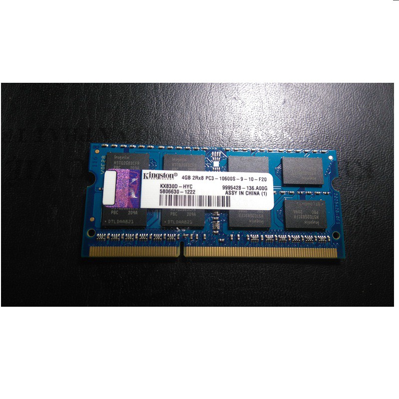 Ram Laptop 4Gb PC3 Bus 1333 tháo máy chính hãng