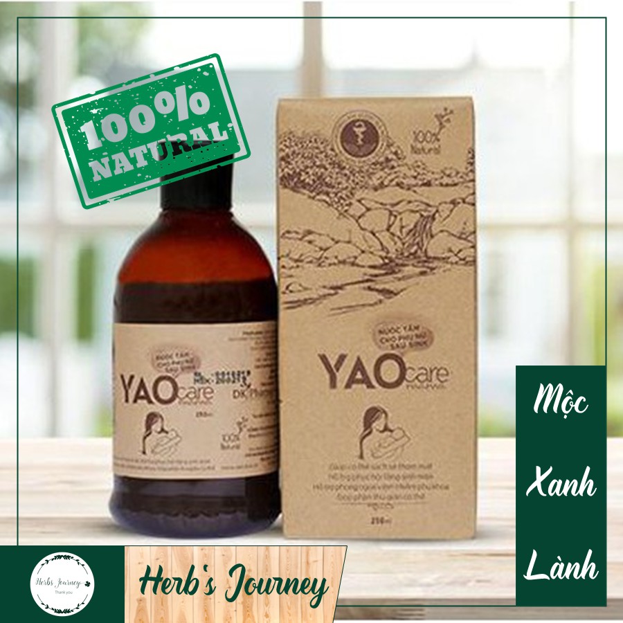 [CHÍNH HÃNG] Yaocare mama - Nước tắm thảo dược cho phụ nữ sau sinh - Dược Khoa Xanh - DK Pharma - 100% thảo mộc tự nhiên