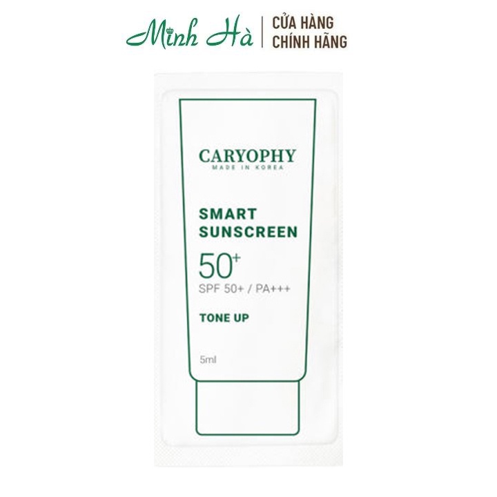 [Sample 5ml] Kem chống nắng nâng tông da Caryophy Smart Sunscreen Tone Up SPF50+ PA+++