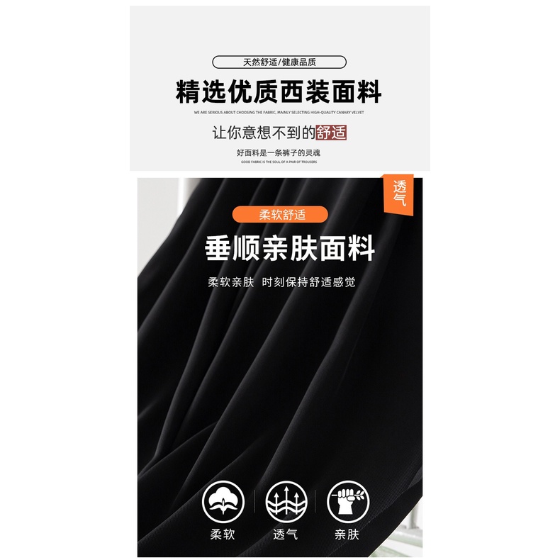 Quần dài ZHELIHANGFEI lưng cao dáng rộng thời trang xuân thu dành cho nữ