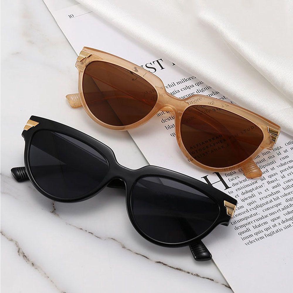 Kính Mát Kiểu Mắt Mèo Thời Trang Hàn Quốc Cá Tính Cho Nam &amp; Nữ