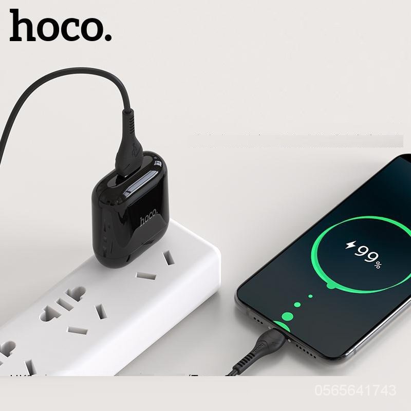 Bộ sạc Hoco HK2 Micro Usb hỗ trợ dòng lên đến 3.4A tự động điều chỉnh điện áp cho phù hợp với các thiết bị