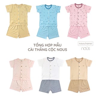 NOUS - Bộ Nous cộc cài thẳng dành cho bé (nhiều mẫu cập nhật)