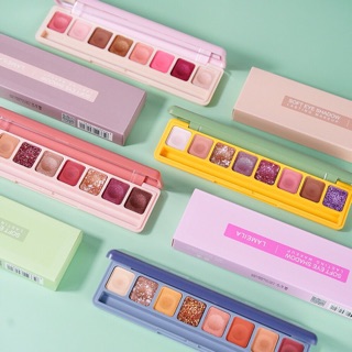 Phấn mắt 8 ô Lameila soft eye shadow Tone màu siêu Hot
