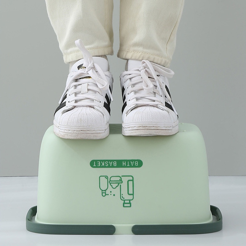 Giỏ Đựng Đồ Dùng Nhà Tắm Thiết Kế Đục Lỗ Có Tay Cầm Tiện Dụng Giá Đ