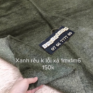 Combo 10 dây - Vải lông vụn - thảm lông vụn
