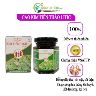 Kim tiền thảo, cao kim tiền thảo Litic hỗ trợ cho người sỏi thận 100 gram